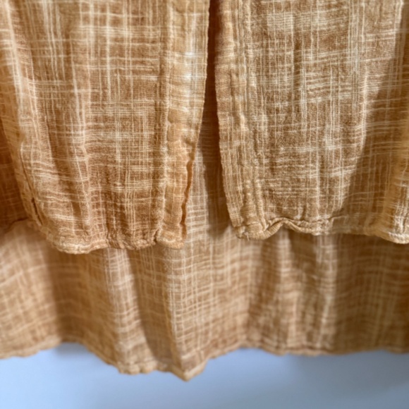 Loose Weave Linen long shirt - Picture 3 of 7
